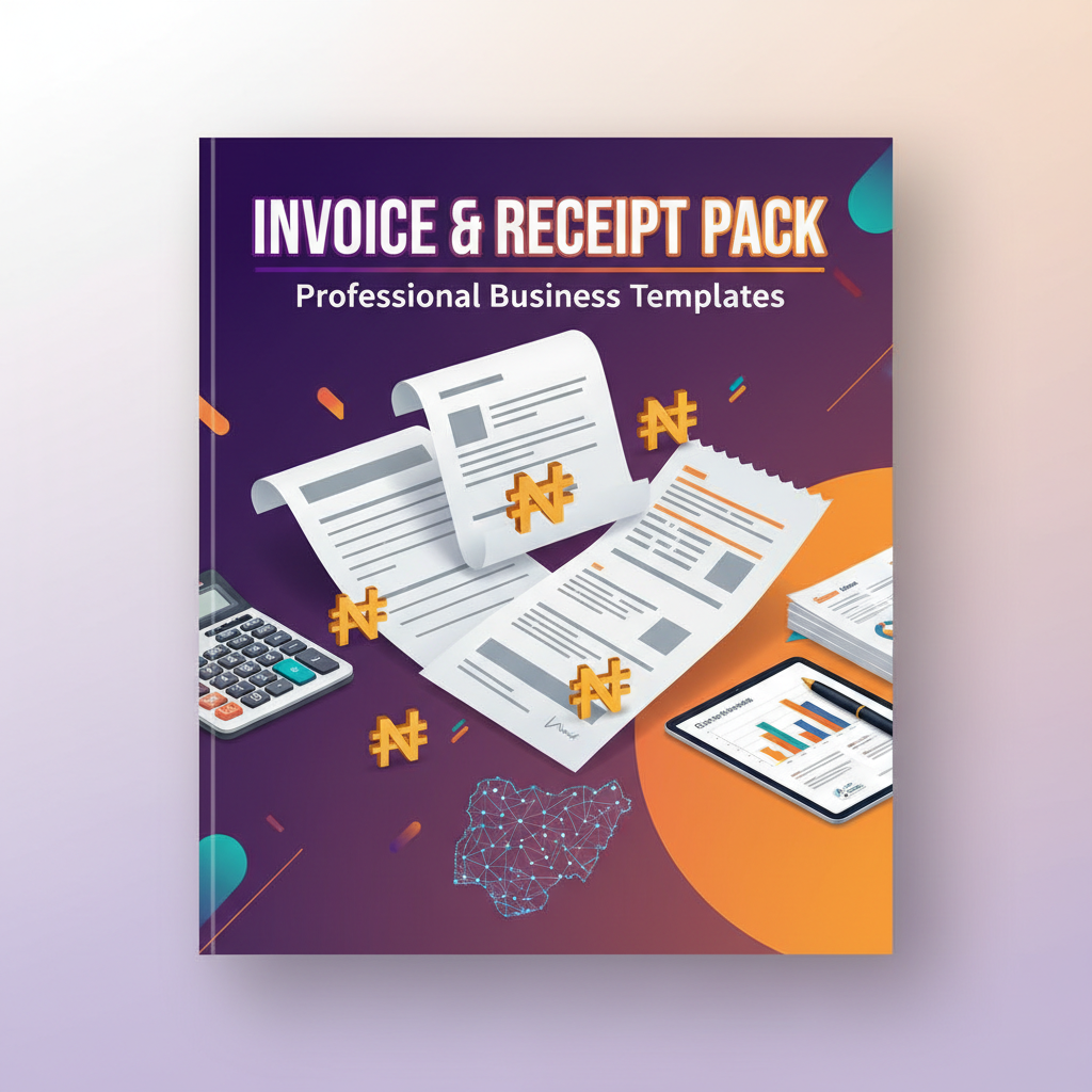 Invoice & Receipt Pack Cover